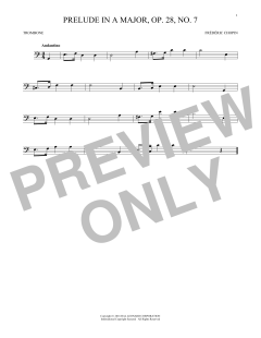 Prelude In A Major, Op. 28, No. 7 (Download) 