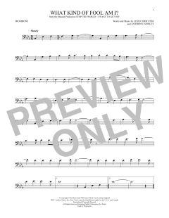 What Kind Of Fool Am I? (Download) 