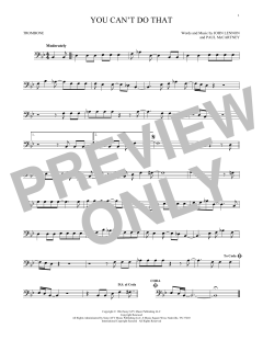 You Can't Do That (Download) 