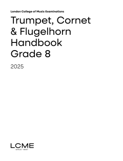 LCME Trumpet, Cornet & Flugelhorn Handbook 2025: Grade 8 (Download) 
