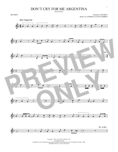 Don't Cry For Me Argentina (Download) 