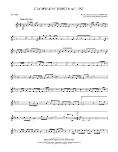 Grown-Up Christmas List (Download) 