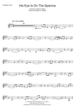 His Eye Is On The Sparrow (Download) 
