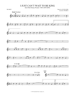 I Just Can't Wait To Be King (Download) 