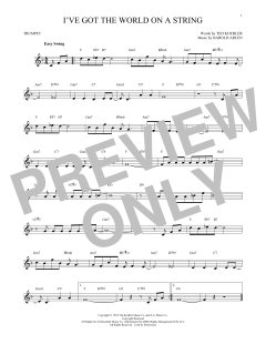 I've Got The World On A String (Download) 