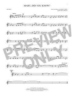 Mary, Did You Know? (Download) 