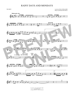 Rainy Days And Mondays (Download) 