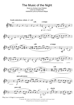 The Music Of The Night (Download) 