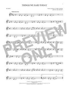 Things We Said Today (Download) 