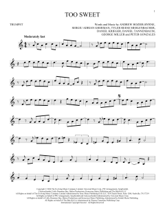 Too Sweet (Download) 