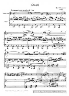 Sonate von Paul Hindemith 