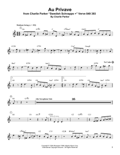 Au Privave (Download) 