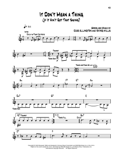 It Don't Mean A Thing (Download) 