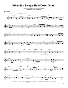 When It's Sleepy Time Down South (Download) 