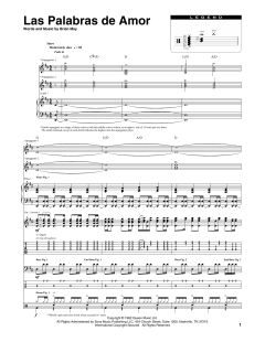 Las Palabras De Amor (Download) 