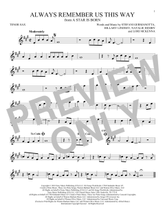 Always Remember Us This Way (Download) 