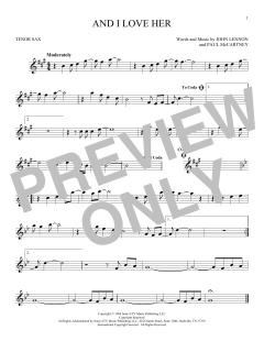 And I Love Her (Download) 