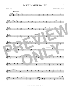 Blue Danube Waltz (Download) 