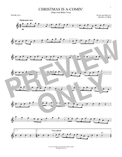 Christmas Is A-Comin' (Download) 