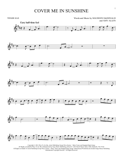 Cover Me In Sunshine (Download) 