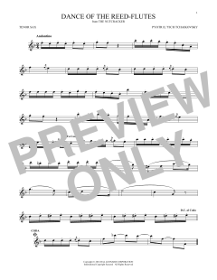 Dance Of The Reed Flutes, Op. 71a (Download) 