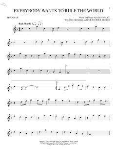 Everybody Wants To Rule The World (Download) 