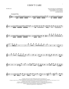 I Don't Care (Download) 