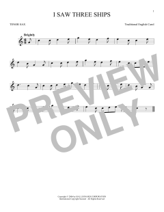 I Saw Three Ships (Download) 