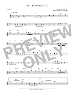 Isn't It Romantic? (Download) 