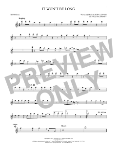 It Won't Be Long (Download) 