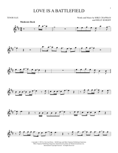 Love Is A Battlefield (Download) 