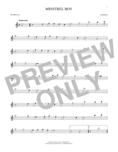 Minstrel Boy (Download) 