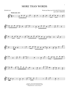 More Than Words (Download) 