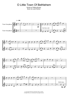 O Little Town Of Bethlehem (Download) 