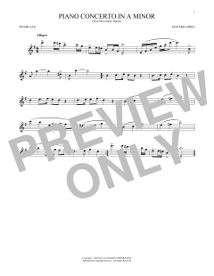 Piano Concerto In A Minor, Op. 16 (Download) 