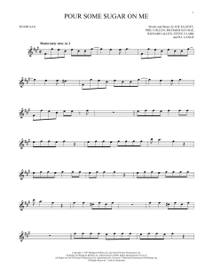 Pour Some Sugar On Me (Download) 