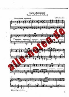 Christ ist erstanden von Friedrich Albes 