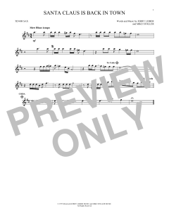 Santa Claus Is Back In Town (Download) 