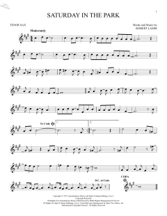 Saturday In The Park (Download) 