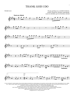 Thank God I Do (Download) 