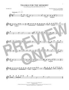 Thanks For The Memory (Download) 