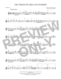 The Things We Did Last Summer (Download) 