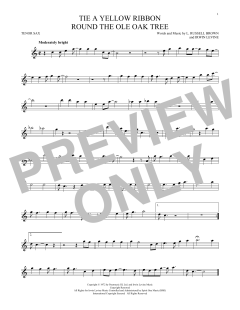 Tie A Yellow Ribbon Round The Ole Oak Tree (Download) 