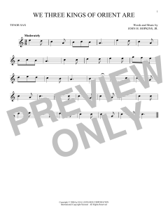 We Three Kings Of Orient Are (Download) 