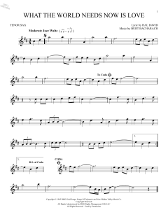 What The World Needs Now Is Love (Download) 