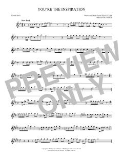 You're The Inspiration (Download) 