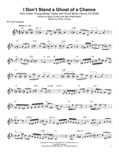 I Don't Stand A Ghost Of A Chance With You (Download) 