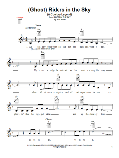 (Ghost) Riders In The Sky von Johnny Cash (Download) 