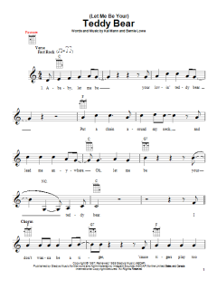 (Let Me Be Your) Teddy Bear von Elvis Presley (Download) 