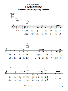 (Oh, My Darling) Clementine von Percy Montrose (Download) 